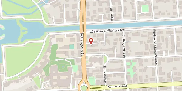Karte der Umgebung von Notburgastr. 5, 80639 München