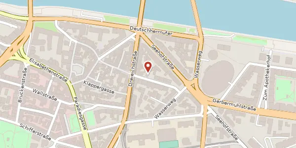 Karte der Umgebung von Große Rittergasse 18, 60594 Frankfurt
