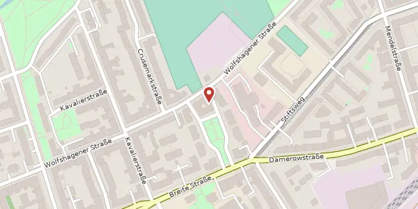 Karte der Umgebung von Amalienpark 4, 13187 Berlin