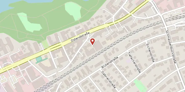 Karte der Umgebung von Ostendstraße 196, 90482 Nürnberg