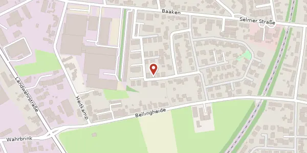 Karte der Umgebung von Anna-Beul-Str. 13, 59368 Werne