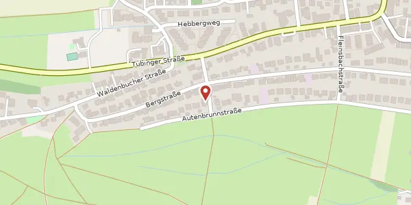 Karte der Umgebung von Grabenweg 12, 70771 Leinfelden-Echterdingen