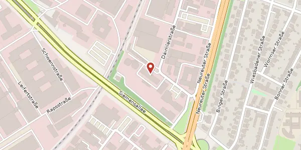 Karte der Umgebung von Daimlerstraße 5b, 76185 Karlsruhe