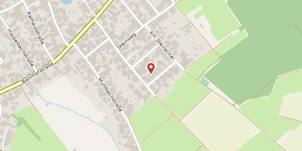 Karte der Umgebung von Weißackerstr. 1, 63594 Hasselroth