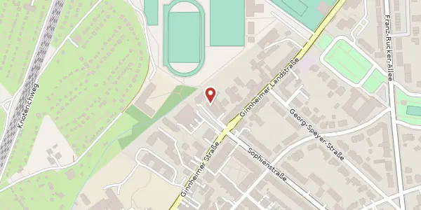 Karte der Umgebung von Ginnheimer Landstr. 1 b, 60487 Frankfurt