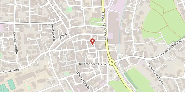 Karte der Umgebung von Kirchstraße 11, 74336 Brackenheim