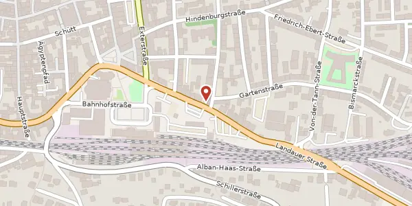 Karte der Umgebung von Landauer Straße 41, 67434 Neustadt