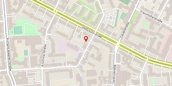 Karte der Umgebung von Zillestraße 6, 10585 Berlin