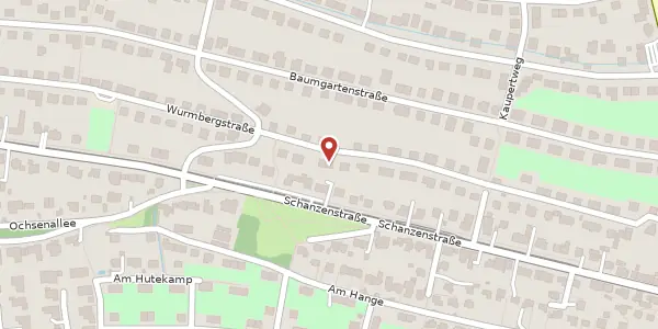 Karte der Umgebung von Wurmbergstraße 55, 34130 Kassel