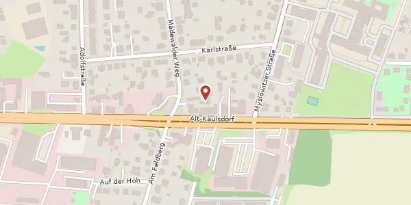 Karte der Umgebung von Alt-Kaulsdorf 51 A, 12621 Berlin