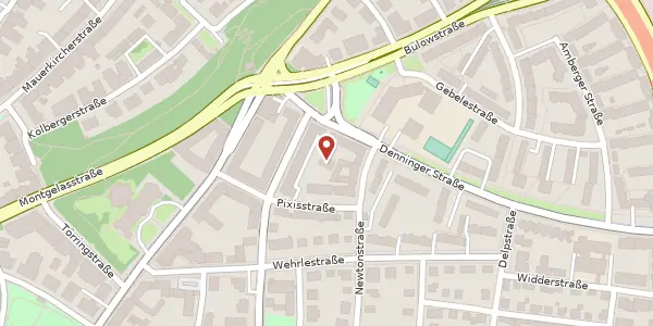 Karte der Umgebung von Denninger Str. 4 a, 81679 München