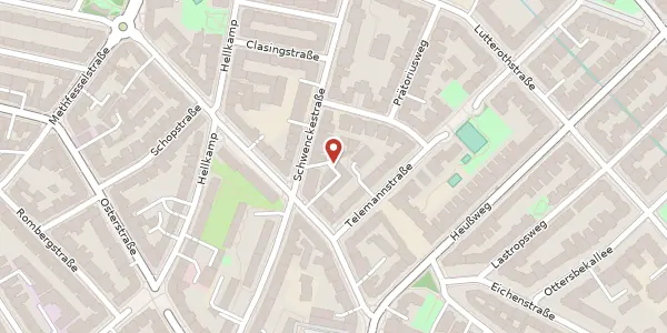 Karte der Umgebung von Stellinger Weg 14 d, 20255 Hamburg