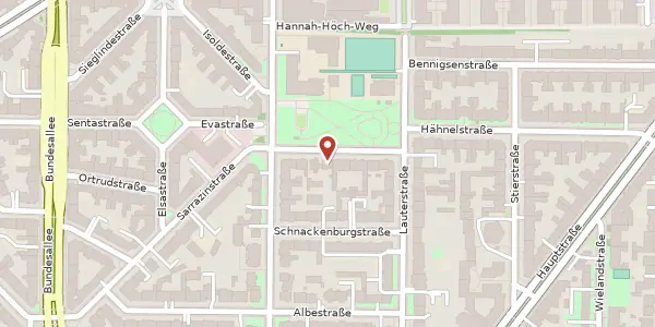 Karte der Umgebung von Perelsplatz 13, 12159 Berlin