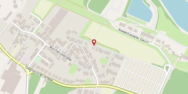 Karte der Umgebung von Josef-Willecke-Str. 22, 40547 Düsseldorf
