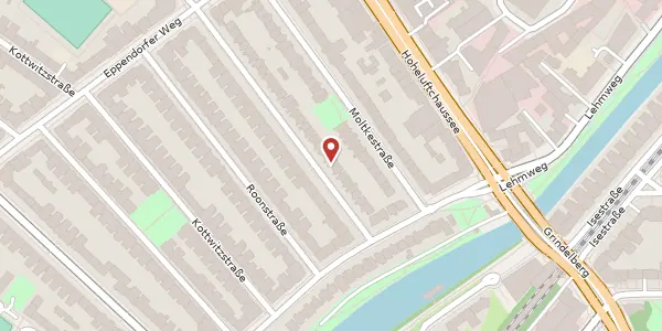 Karte der Umgebung von Wrangelstraße 17, 20253 Hamburg