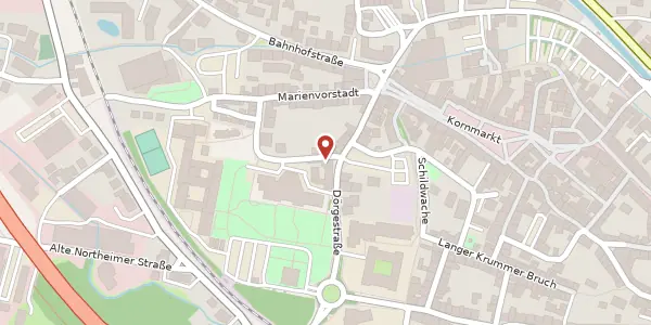 Karte der Umgebung von Dörgestraße 18-24, 37520 Osterode