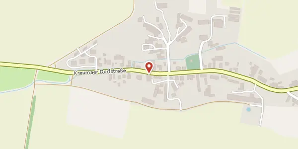 Karte der Umgebung von Kreumaer Dorfstraße 24, 04519 Rackwitz