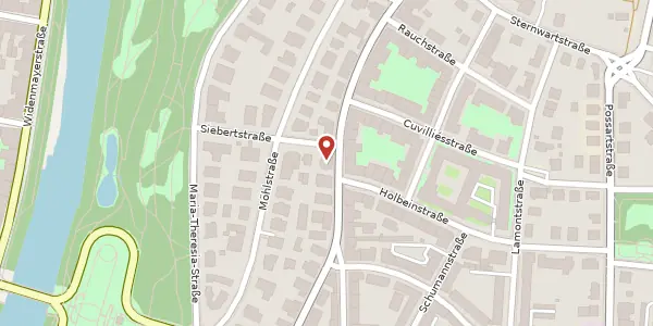 Karte der Umgebung von Ismaninger Str. 65a, 81675 München