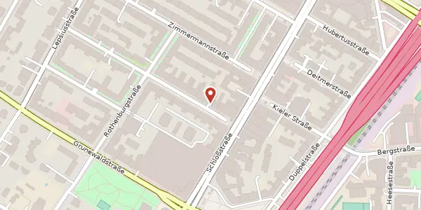 Karte der Umgebung von Muthesiusstraße 4, 12163 Berlin