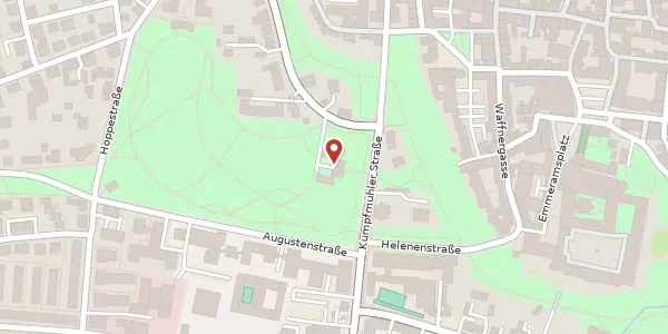 Karte der Umgebung von Kumpfmühler Str. 2, 93047 Regensburg