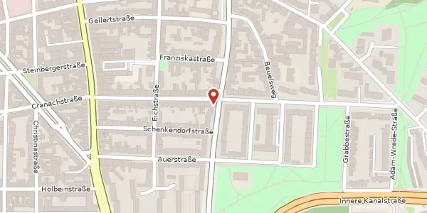 Karte der Umgebung von Niehler Str. 35, 50733 Köln