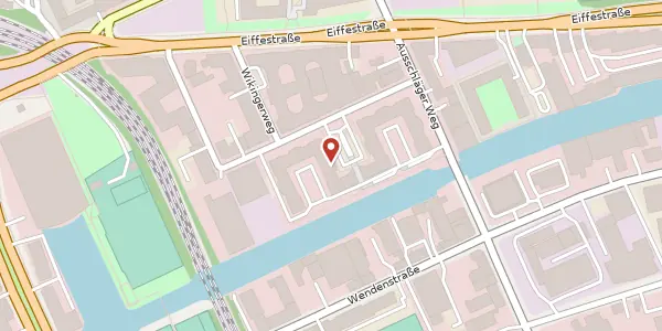 Karte der Umgebung von Normannenweg 30, 20537 Hamburg