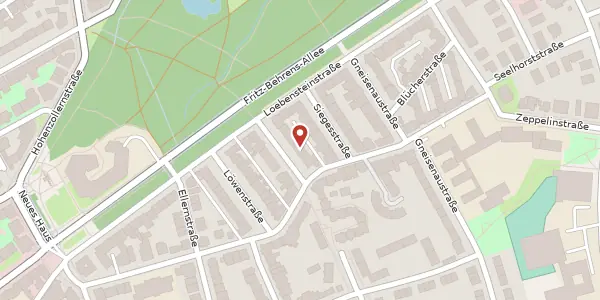 Karte der Umgebung von Friedenstraße 9, 30175 Hannover