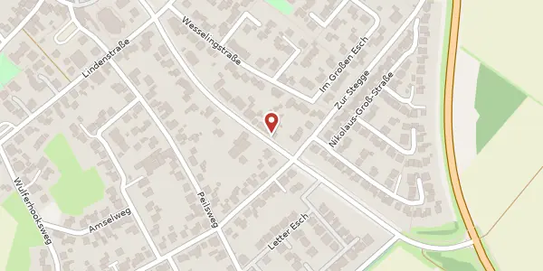 Karte der Umgebung von Coesfelder Str. 111, 48653 Coesfeld