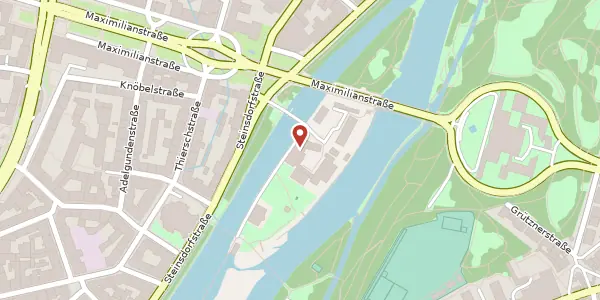 Karte der Umgebung von Praterinsel 4, 80538 München