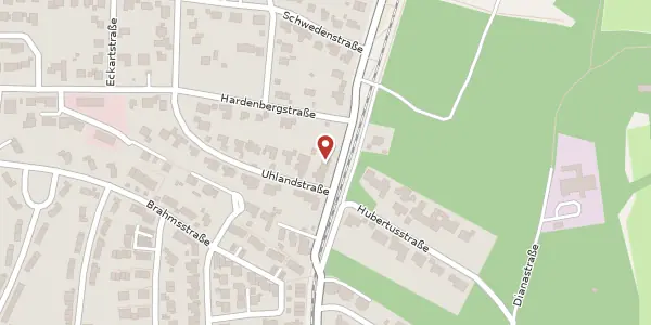 Karte der Umgebung von Parkstr. 48, 90768 Fürth