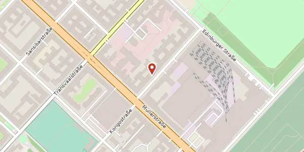 Karte der Umgebung von Türkenstraße 24, 13349 Berlin