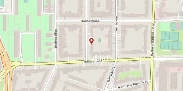 Karte der Umgebung von Parkallee 4, 20144 Hamburg