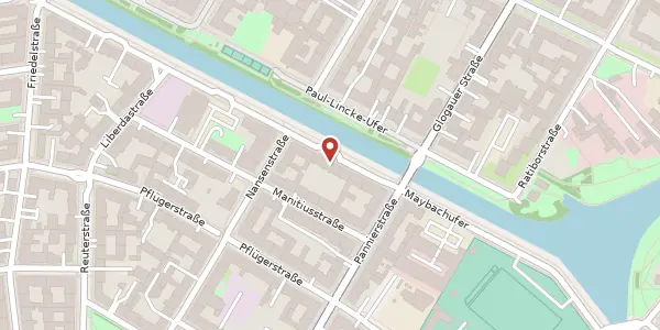 Karte der Umgebung von Maybachufer 41, 12047 Berlin