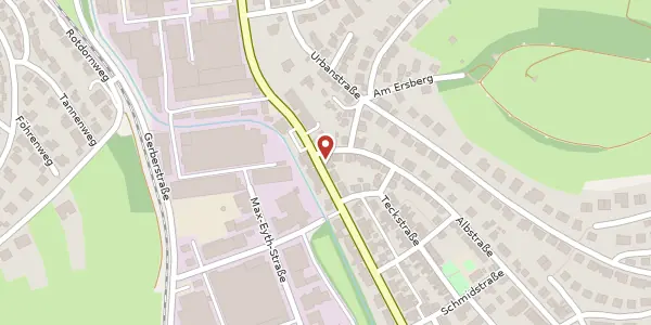 Karte der Umgebung von Neuffener Straße 67, 72622 Nürtingen