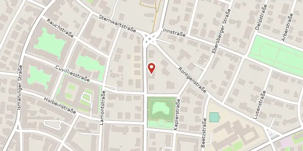 Karte der Umgebung von Possartstr. 20, 81679 München