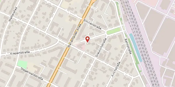 Karte der Umgebung von Kiepertstraße 5, 12277 Berlin
