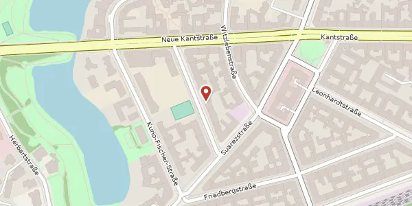 Karte der Umgebung von Trendelenburgstraße 13, 14057 Berlin