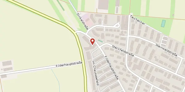Karte der Umgebung von Filderhauptstraße 209, 70599 Stuttgart