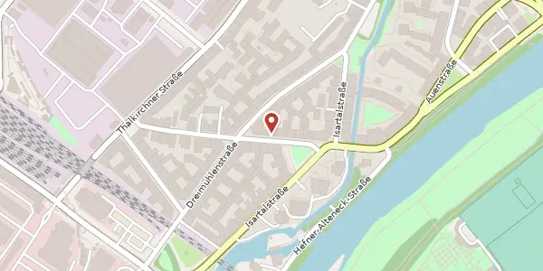 Karte der Umgebung von Ehrengutstr. 17, 80469 München