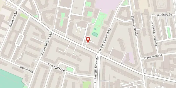Karte der Umgebung von Friedensallee 114, 22763 Hamburg