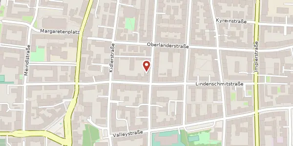 Karte der Umgebung von Daiserstr. 34, 81371 München