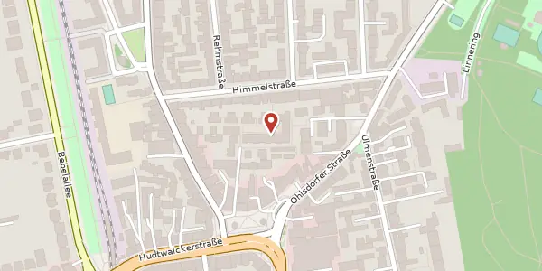 Karte der Umgebung von Himmelstraße 19f, 22299 Hamburg
