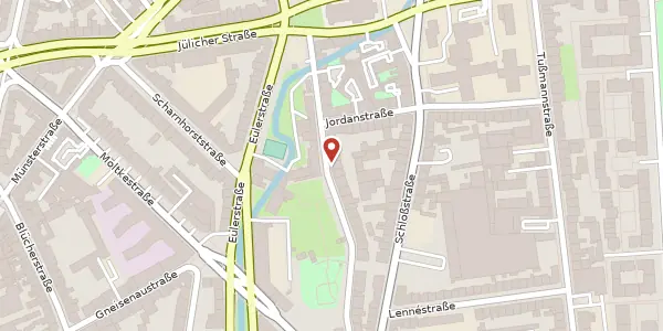 Karte der Umgebung von Annastr. 45A, 40477 Düsseldorf