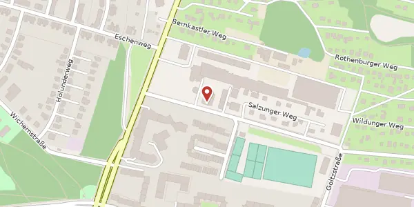 Karte der Umgebung von Werderstraße 5, 13587 Berlin