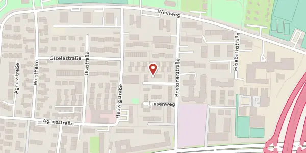 Karte der Umgebung von Sophienweg 10, 93049 Regensburg