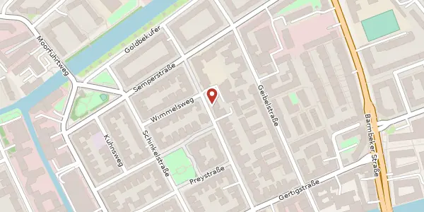 Karte der Umgebung von Forsmannstraße 26, 22303 Hamburg