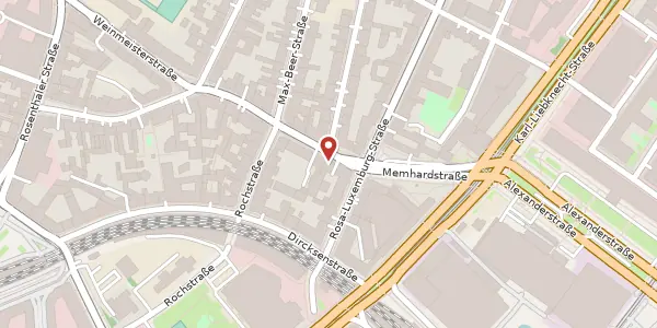 Karte der Umgebung von Münzstraße 3, 10178 Berlin