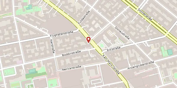 Karte der Umgebung von Karl-Marx-Straße 82, 12043 Berlin