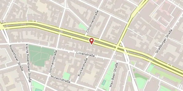 Karte der Umgebung von Torstraße 68, 10119 Berlin