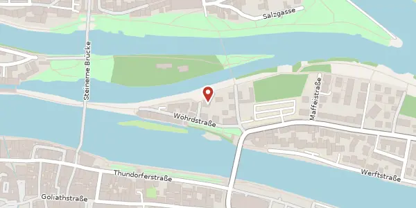 Karte der Umgebung von Küffnerstr. 4, 93059 Regensburg